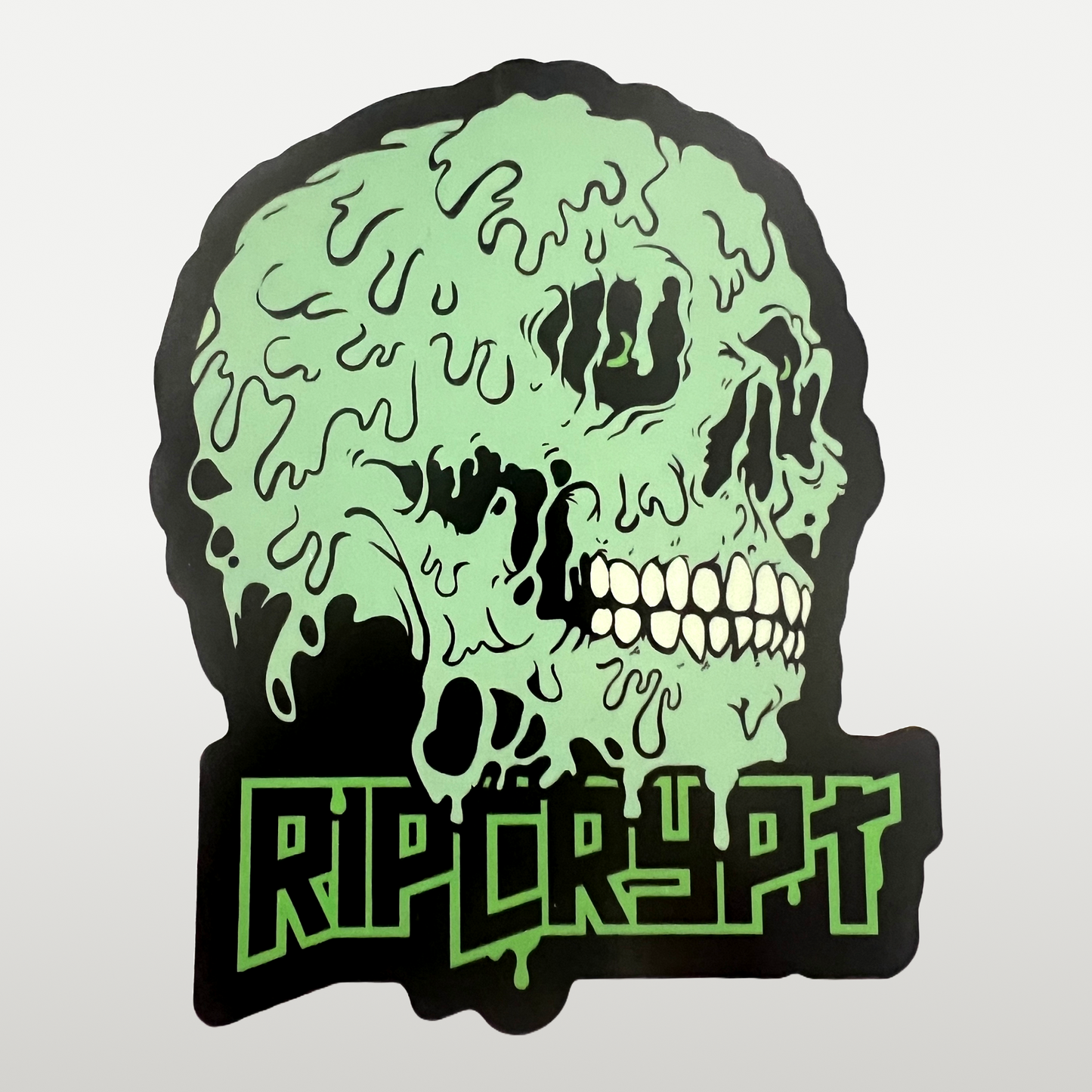 Flying Skull Sticker