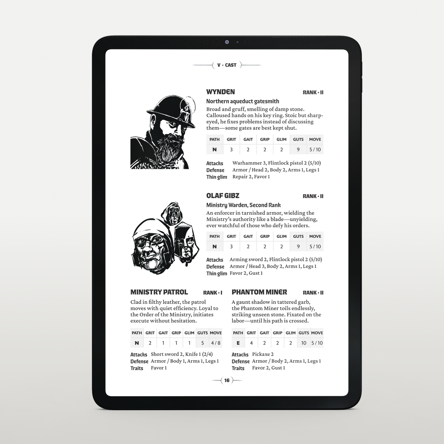 Echoes of the Aqueduct - Delve Kit I (PDF)